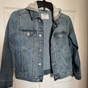 Old Navy Denim Jacket with Hood